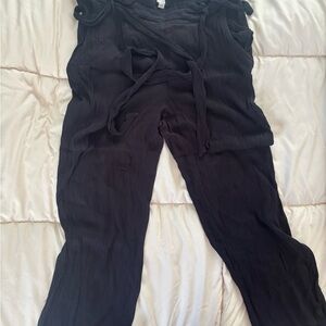 Loft Beach Crepe Swim Coverup Pants